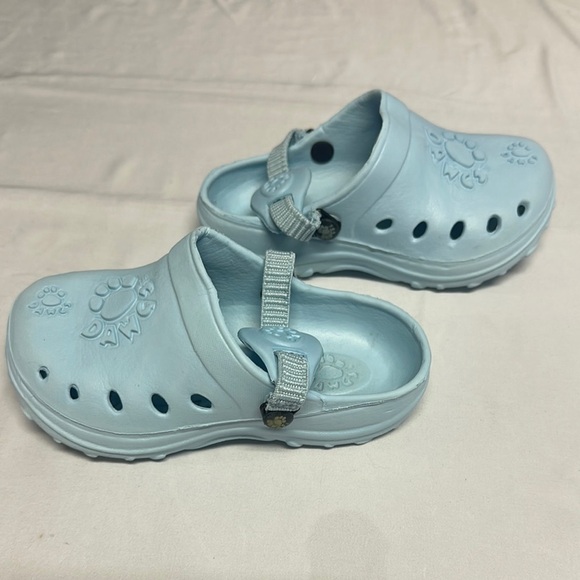 Dawgs - Kids Light Blue Clogs/water shoes/sandals - Picture 3 of 7